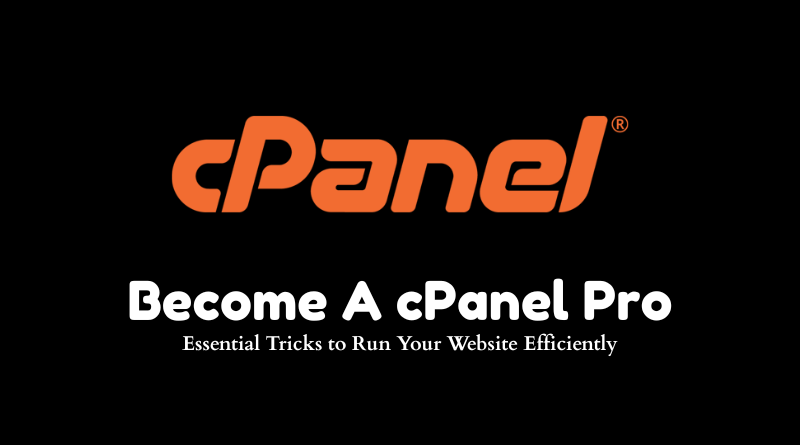 Become A cPanel Pro: Essential Tricks To Run Your Website Efficiently.